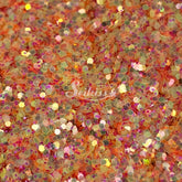 Summer Metallic Small Glitter - Orange Glitter